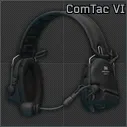 Активные наушники Peltor "ComTac VI" (Черные) — предмет Escape from Tarkov