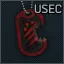 Армейский жетон с отметками USEC
 — предмет Escape from Tarkov