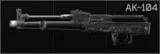 Автомат Калашникова АК-104 7.62x39