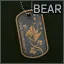 Армейский жетон BEAR — предмет Escape from Tarkov