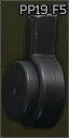 Магазин барабанный F5 MFG "Drum" на 50 патронов 9x19 для ПП-19-01