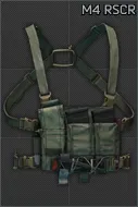 Разгрузочная нагрудная система Zulu Nylon Gear "M4 RSCR" (Ranger Green) — предмет Escape from Tarkov