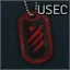 Армейский жетон с отметками USEC
 — предмет Escape from Tarkov