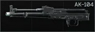 Автомат Калашникова АК-104 7.62x39 — предмет Escape from Tarkov