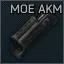 Цевье Magpul "MOE AKM" для АК (Черное) — предмет Escape from Tarkov