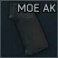 Пистолетная рукоятка Magpul "MOE" для АК (Черная) — предмет Escape from Tarkov
